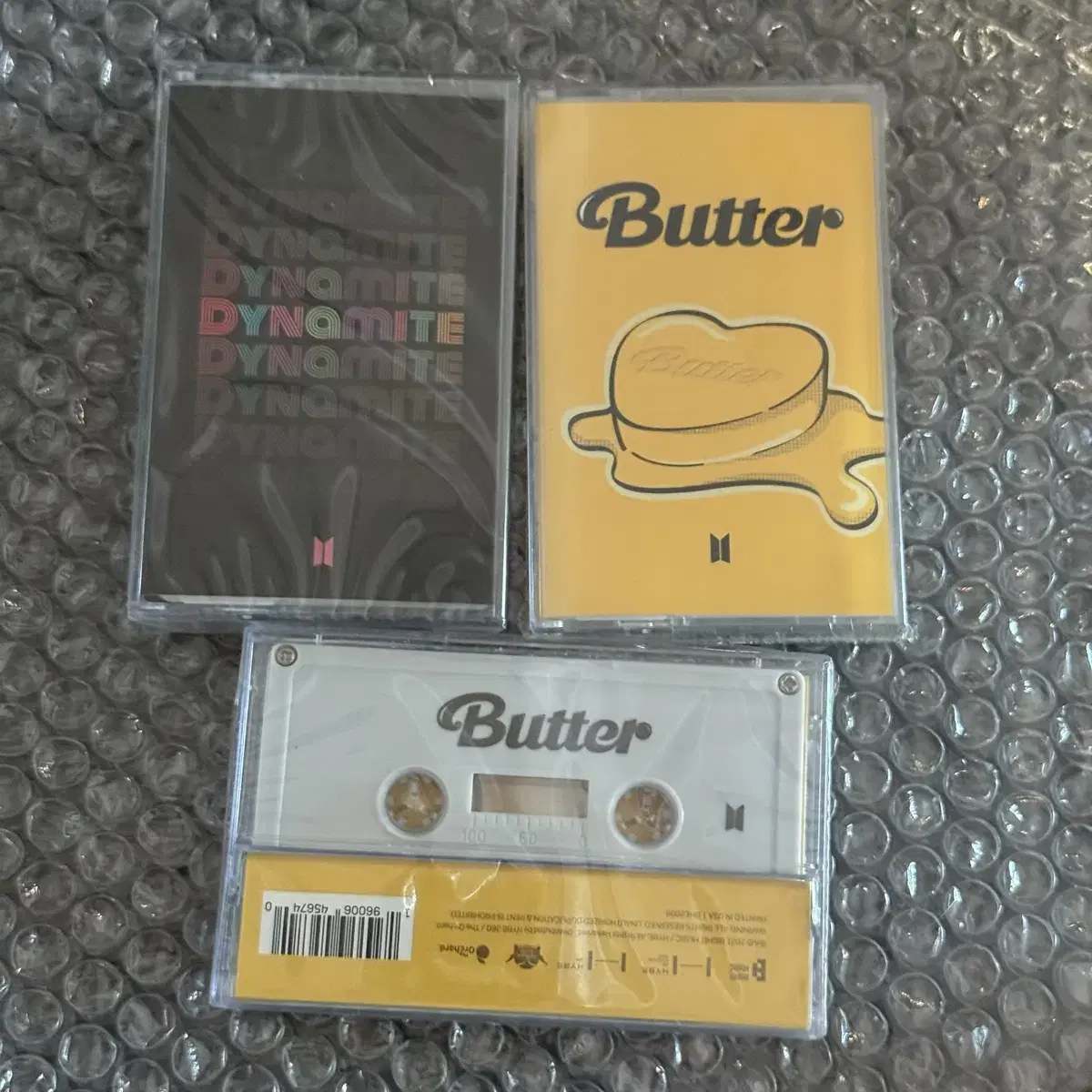 미개봉 방탄 카세트 dynamite butter cassette tape